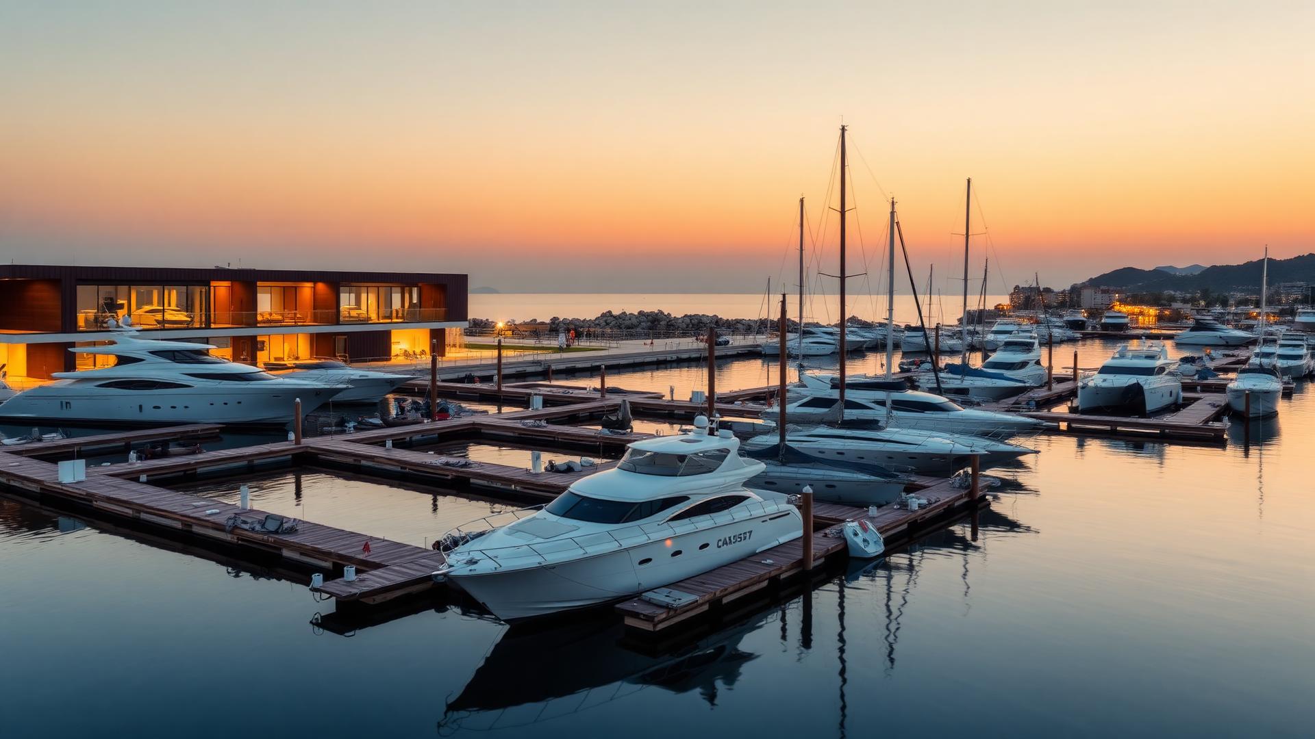 Edravon Marina One — Infraestrutura náutica com padrão de destino.
